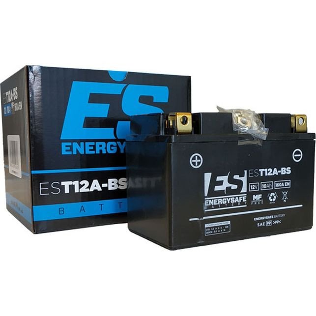 Batterie Moto Energy Safe EST12A-BS 12V 10Ah – Réf EST12A-BS