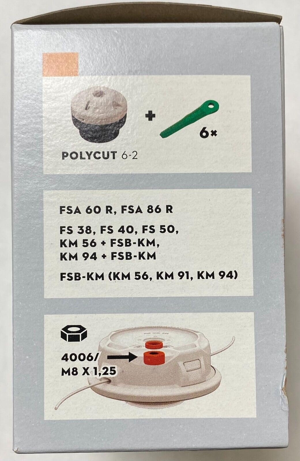 Tête faucheuse Stihl PolyCut 6-2 – Réf. 4006-710-2137 – Neuve et d’origine