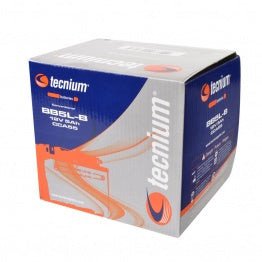 Tecnium BB5L-B 12V Konventionelle Motorradbatterie mit Säurepack