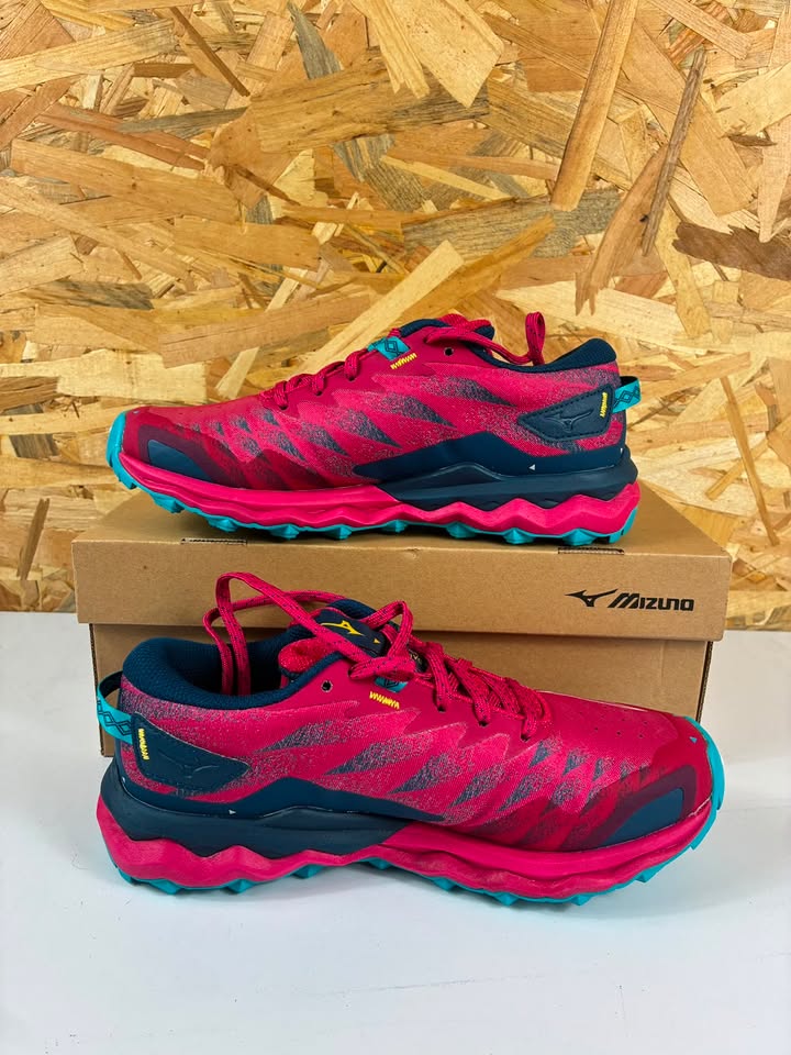 Chaussures running Mizuno Wave Daichi 7 Femme 37 Jazzy/Bluebird
