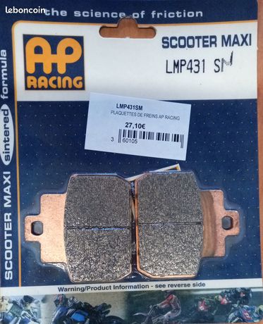 Pastillas de freno traseras AP Racing LMP431 ST