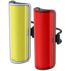 Pack éclairage vélo KNOG Big Cobber Avant + Arrière USB 470/270 Lumens