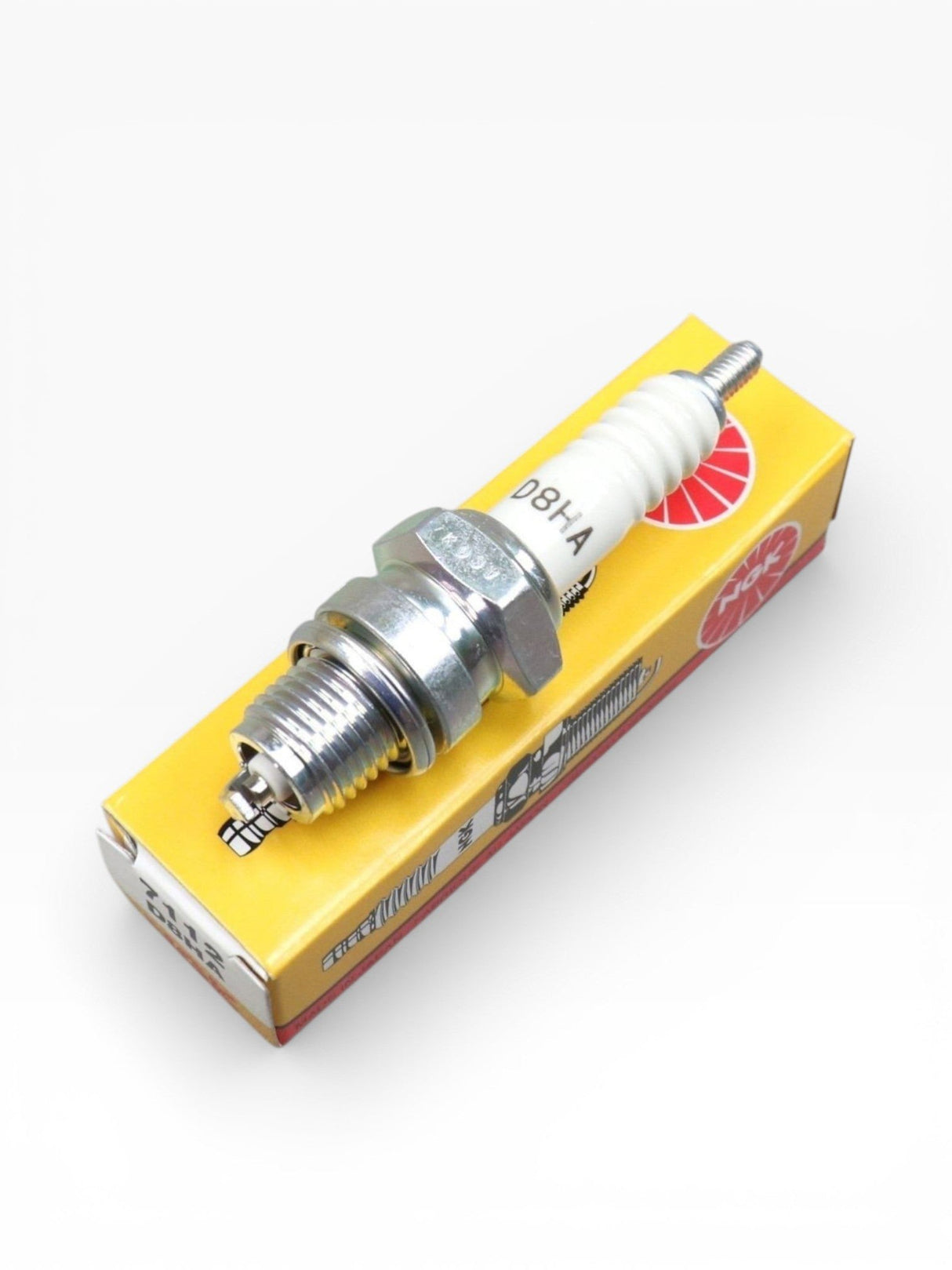 Bougie d’allumage NGK D8HA pour motos Honda anciennes