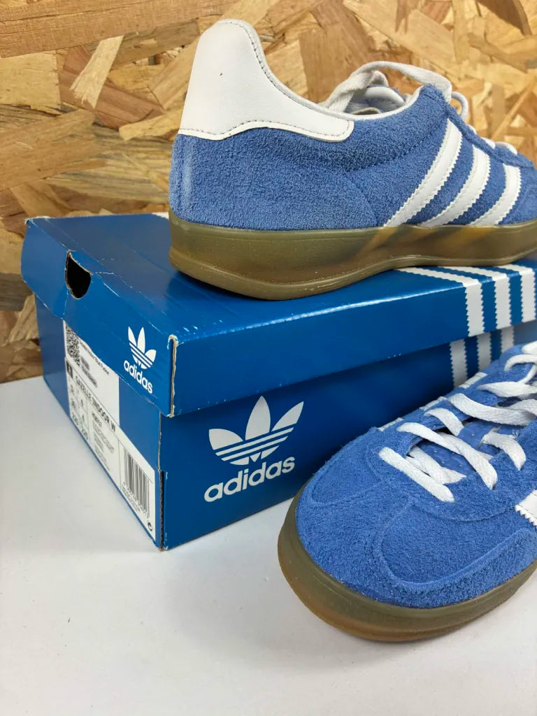 Baskets Femme Adidas Gazelle Indoor W Blue Fusion – 36 2/3 – HQ8717