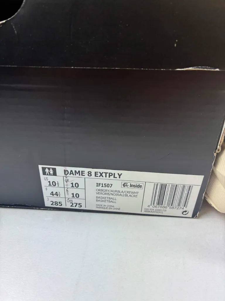 Adidas Dame 8 EXTPLY Homme IF1507 – Basketball 44 2/3