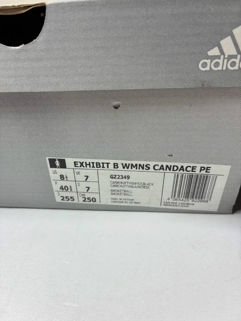 Chaussures de Basketball Femme Adidas Exhibit B Candace PE GZ2349 – 40 2/3