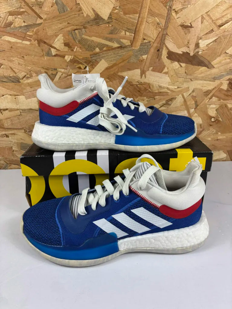 Chaussures de Basketball Adidas Marquee Boost Low Bleu – 40 2/3 – D96935
