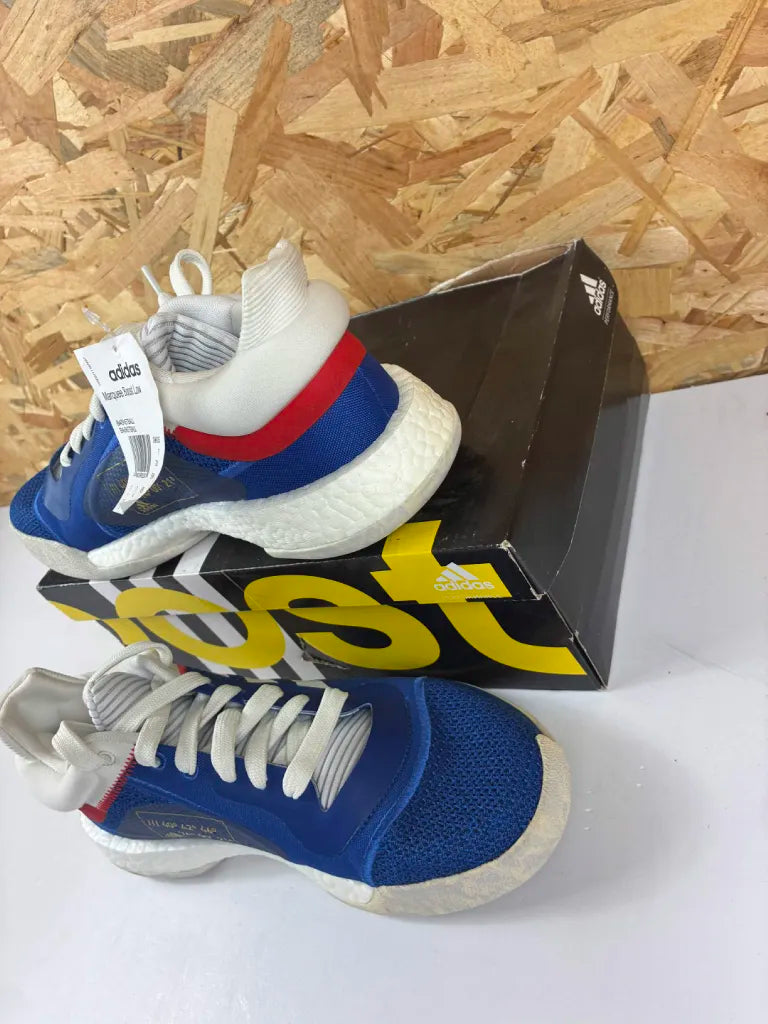 Chaussures de Basketball Adidas Marquee Boost Low Bleu – 40 2/3 – D96935