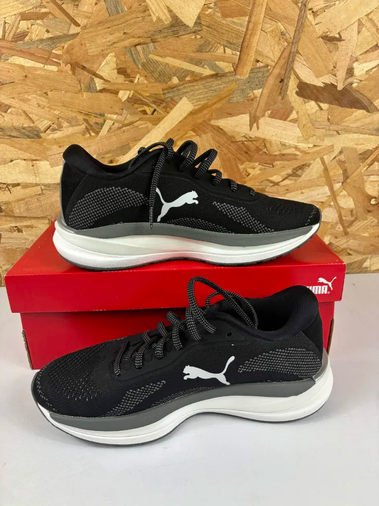 Puma Magnify Nitro Knit Laufschuhe Damen Schwarz – 38 – 376908-01