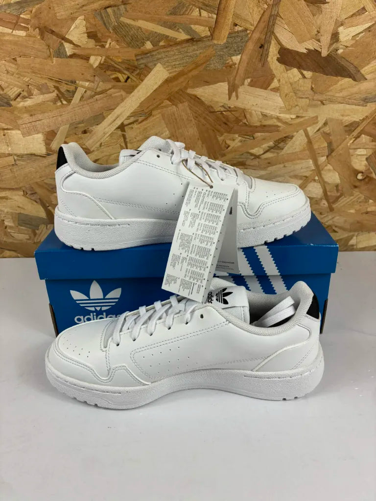 Baskets Adidas NY 90 J Enfant Blanc Noir – 35 1/2 – FY9840