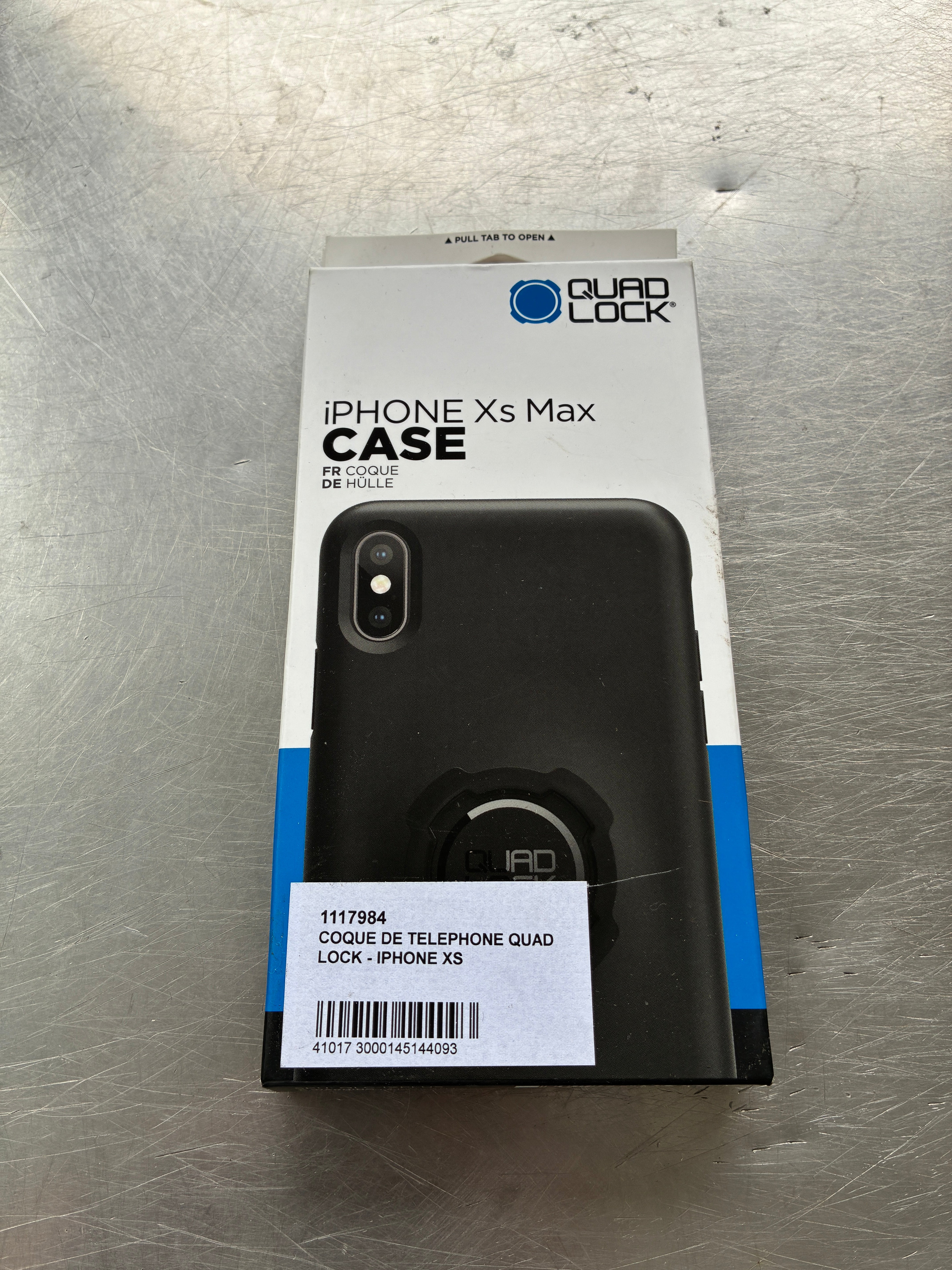 Coque de protection Quad Lock iPhone Xs Max QDL0024 – Universel – Noir