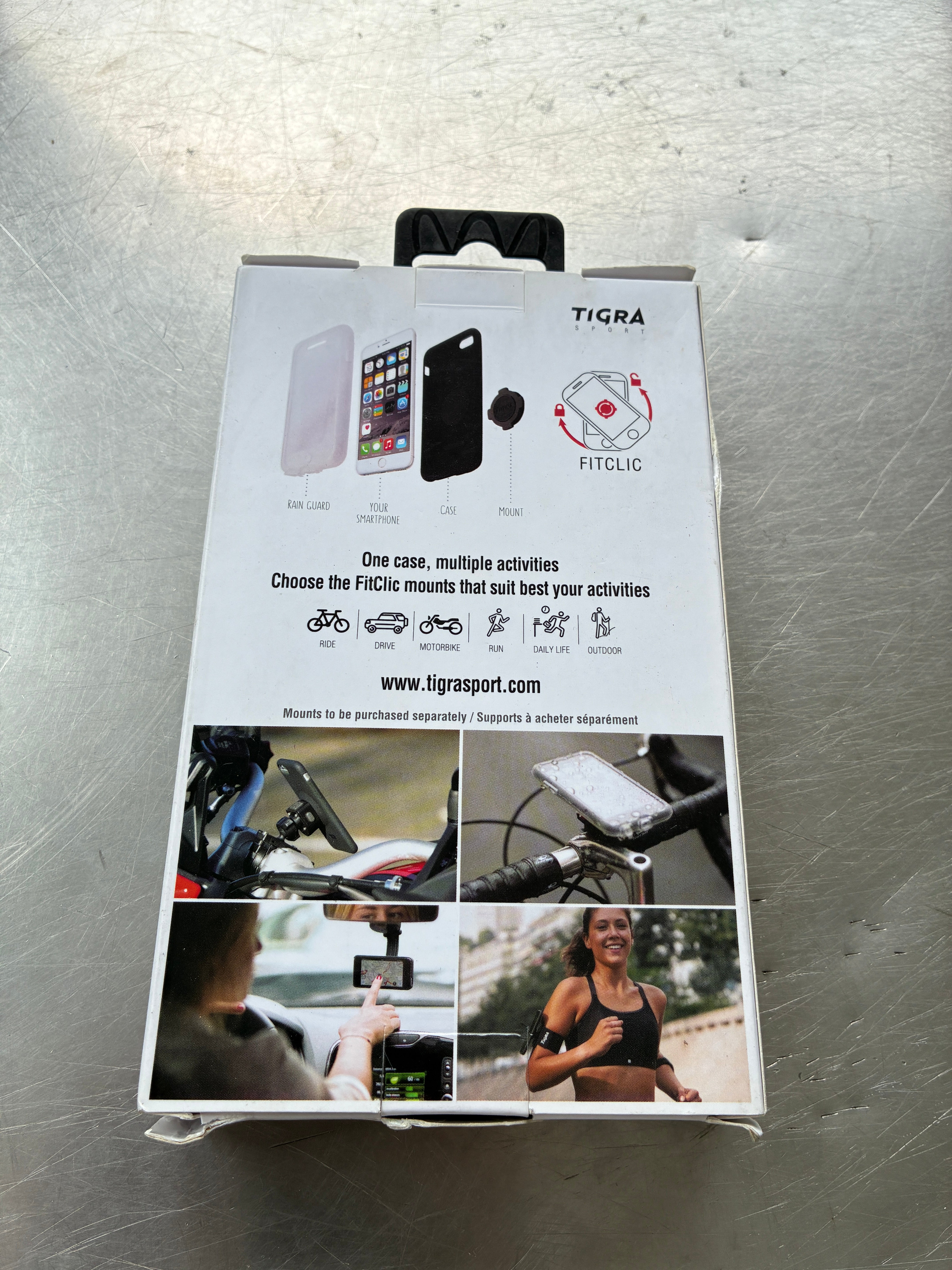 Coque TIGRA MountCase Fitclic Samsung Galaxy S8 / S9 + Protection pluie – Réf. MC-GS9-S