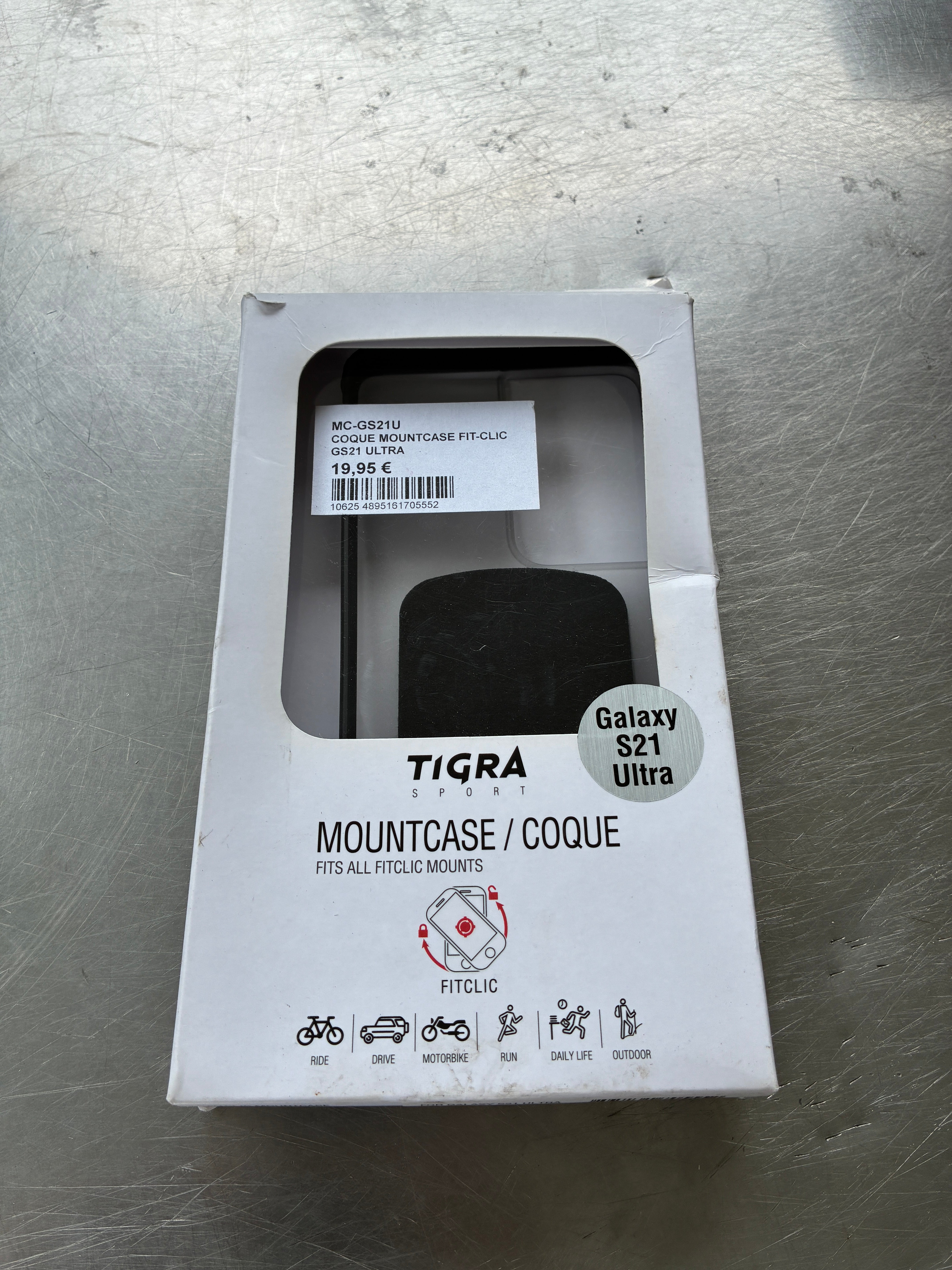 Coque de protection Tigra Sport MountCase FitClic Neo Samsung Galaxy S21 Ultra – Réf. TST0091 / MC-GS21U