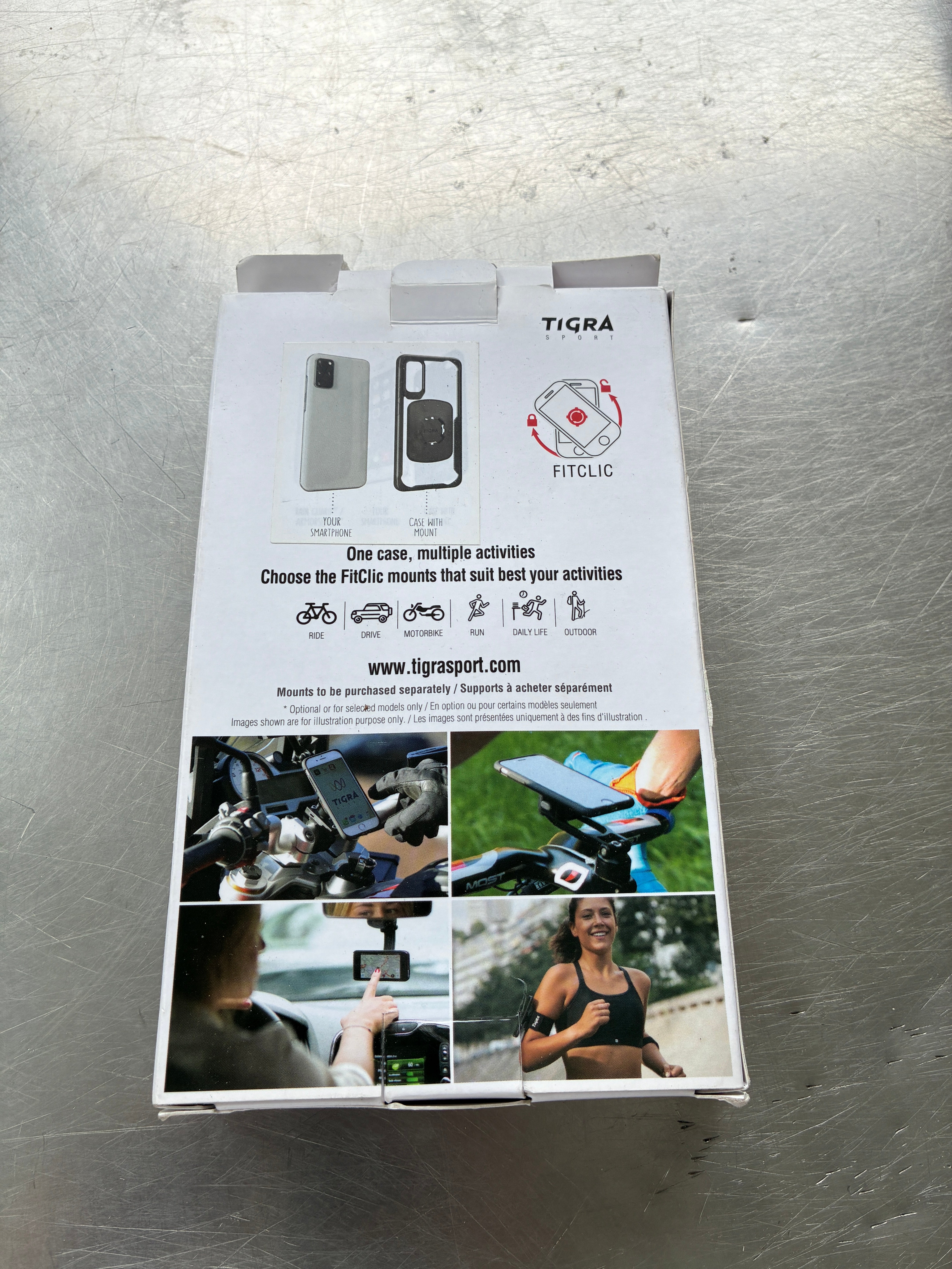 Coque de protection Tigra Sport MountCase FitClic Neo Samsung Galaxy S21 Ultra – Réf. TST0091 / MC-GS21U