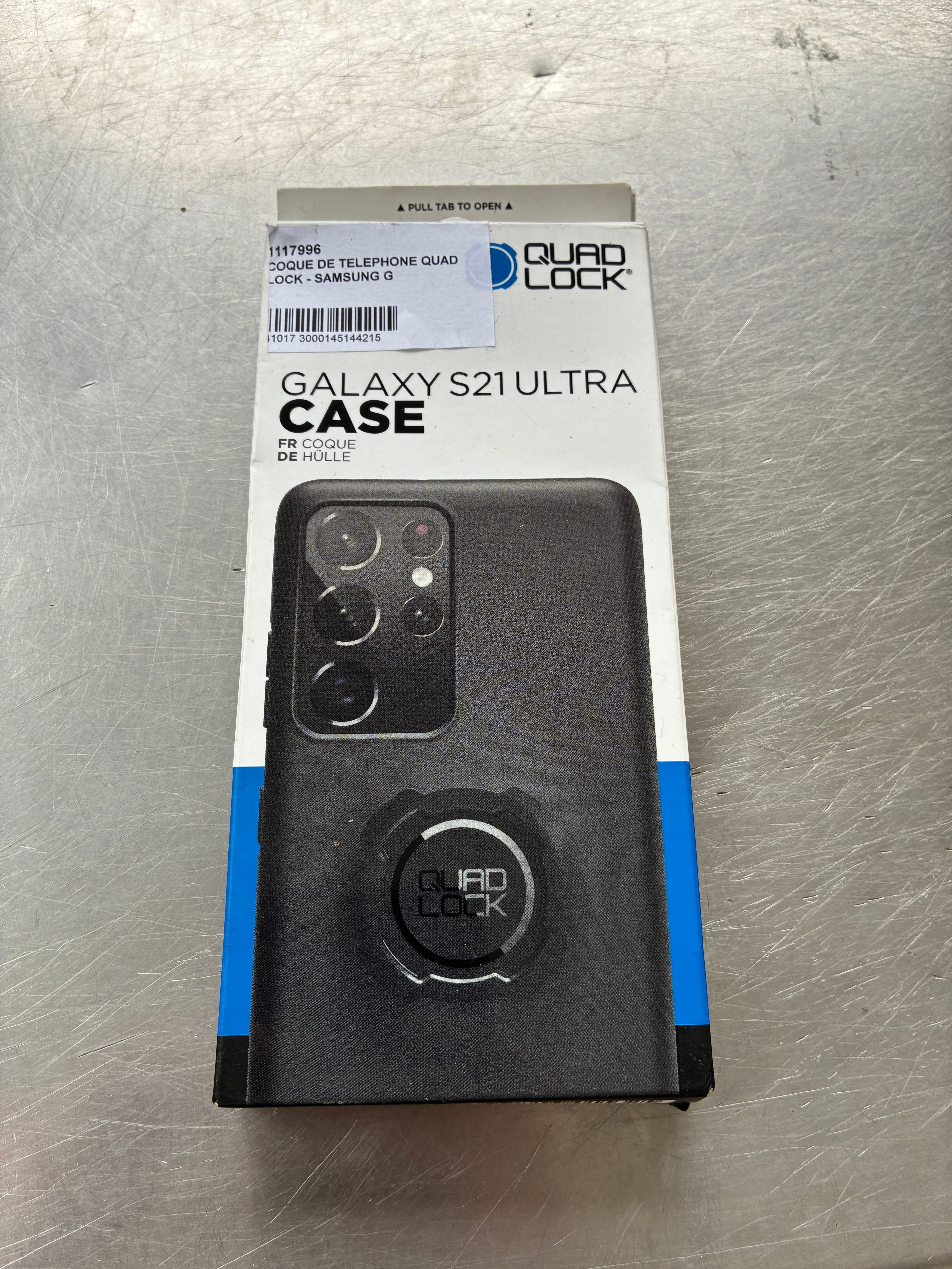 Coque de protection Quad Lock Samsung Galaxy S21 Ultra QDL0078 – Universel – Noir