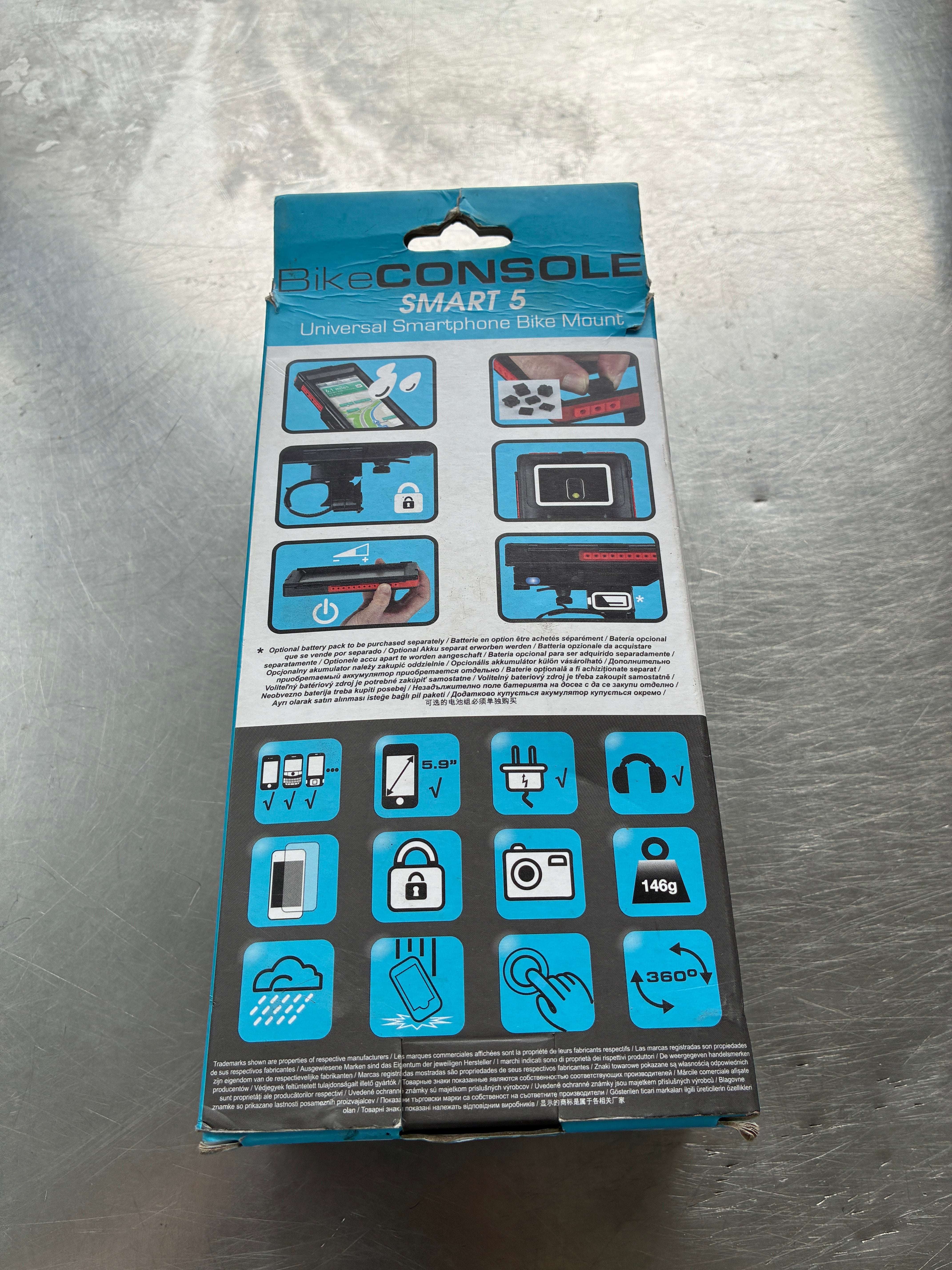 Coque de protection Tigra Bike Console Galaxy S7 Edge – FitClic – Réf. TIGRA.GS7E