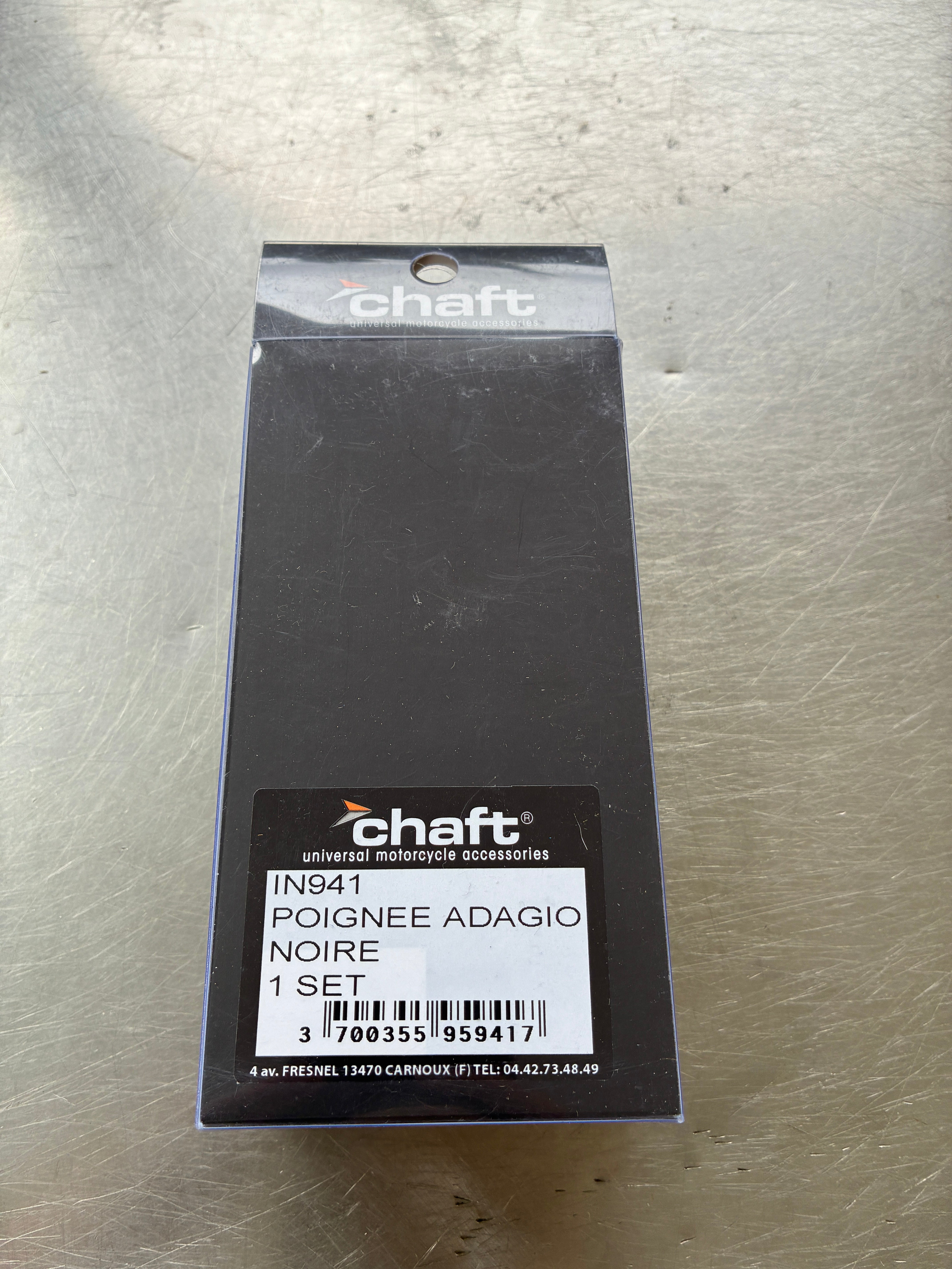 Poignées moto CHaFT ADAGIO – Ref. IN941 – Guidon 22 mm