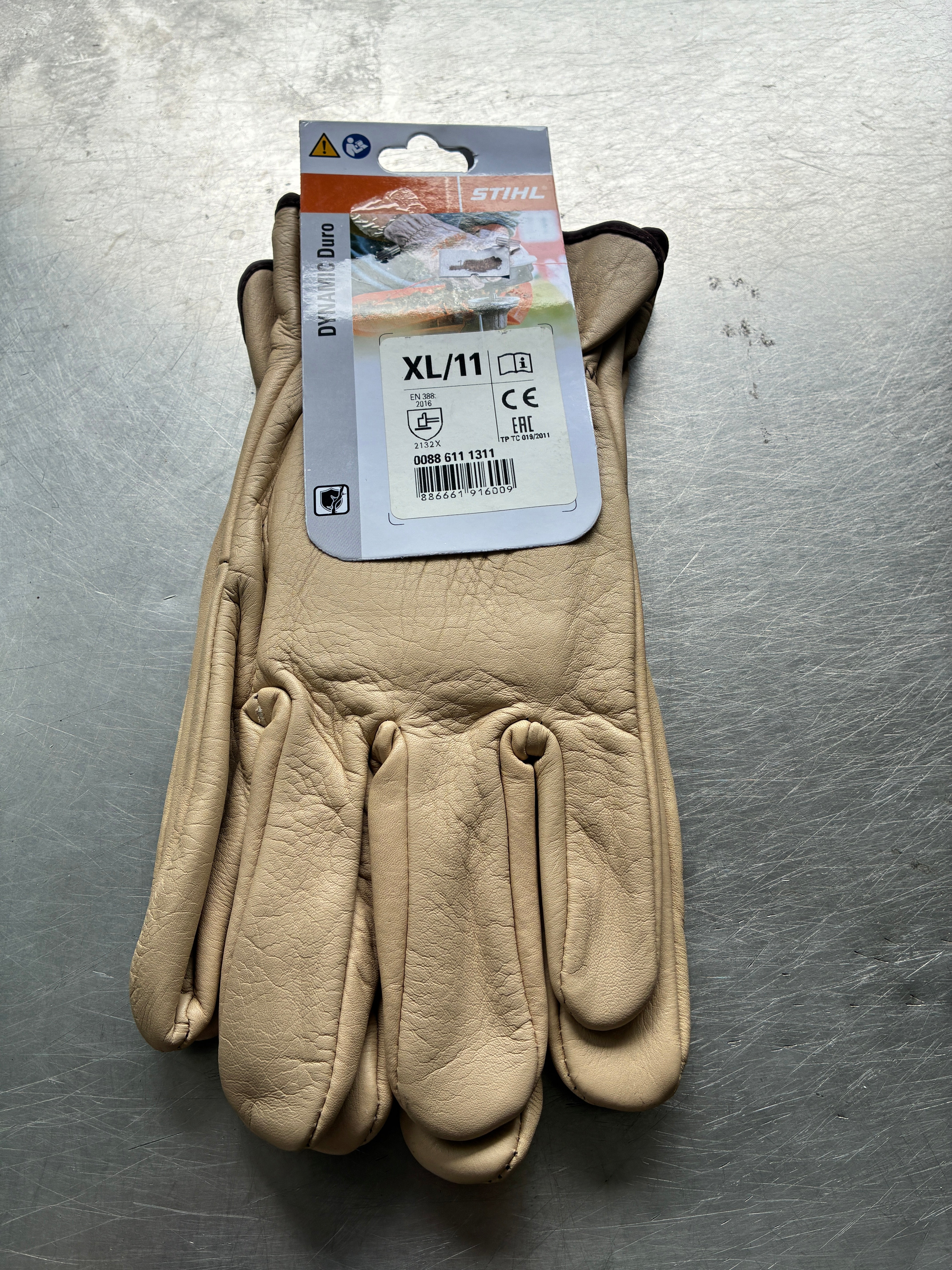 Gants Stihl Dynamic Duro en cuir – Taille XL (11) – Neuf