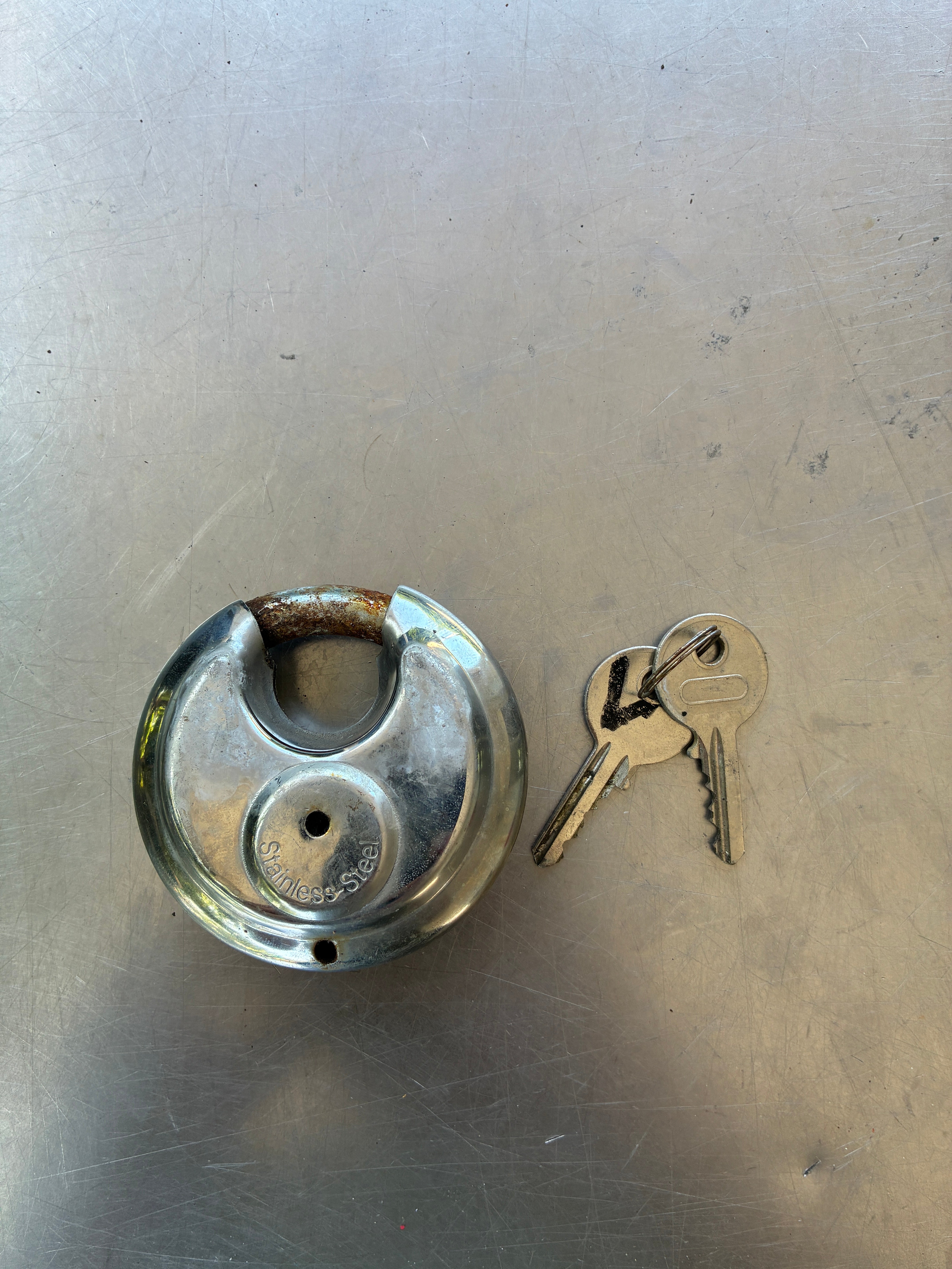 Cadenas antivol remorque / caravane Ø69 mm – Acier galvanisé – Occasion