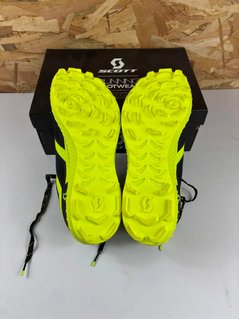 Chaussures Running Scott Supertrac RC 2 Homme 42.5 Noir Jaune