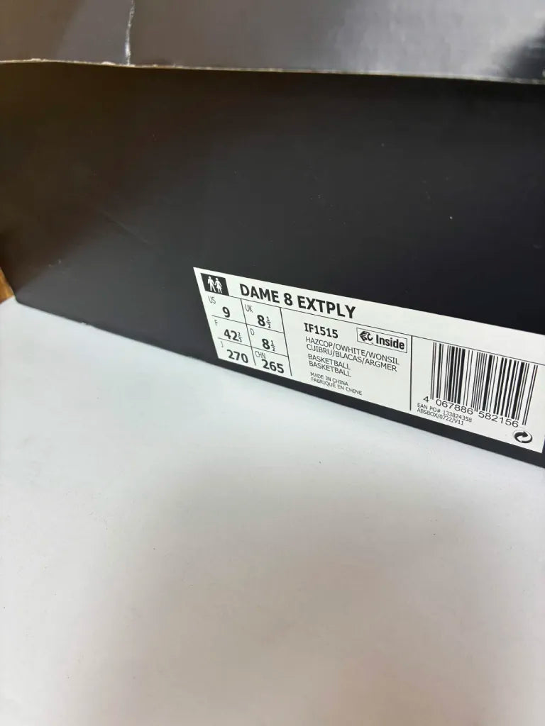 Baskets Adidas Dame 8 EXTPLY – Chaussures Basketball Homme – 42 2/3