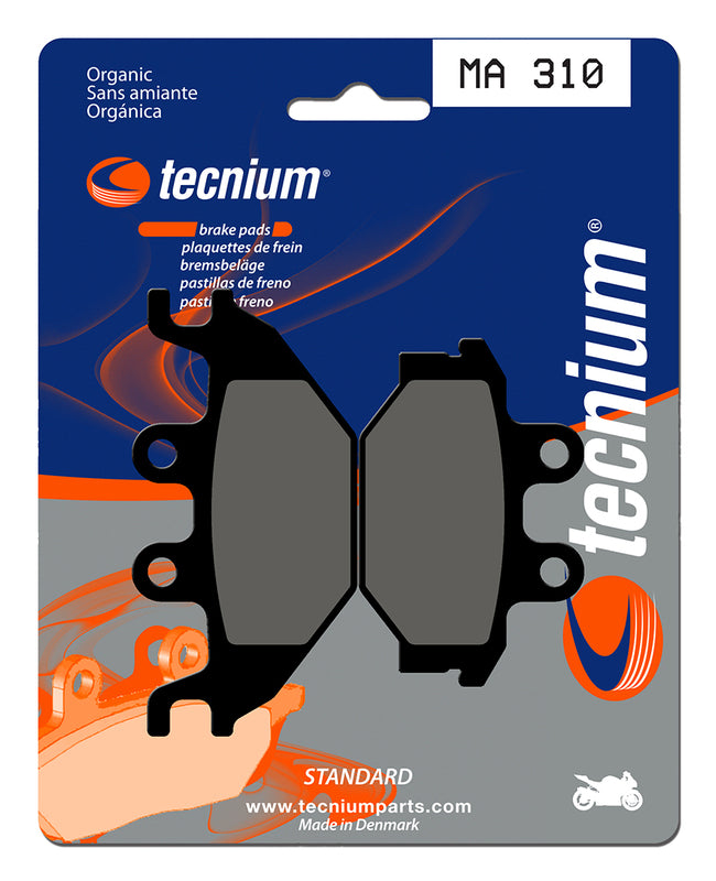 Plaquettes de freins Tecnium route organique – MA310