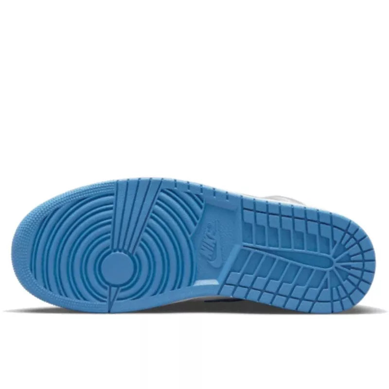 Air Jordan 1 Mid GS DQ8423-014 Cement Grey True Blue 38.5