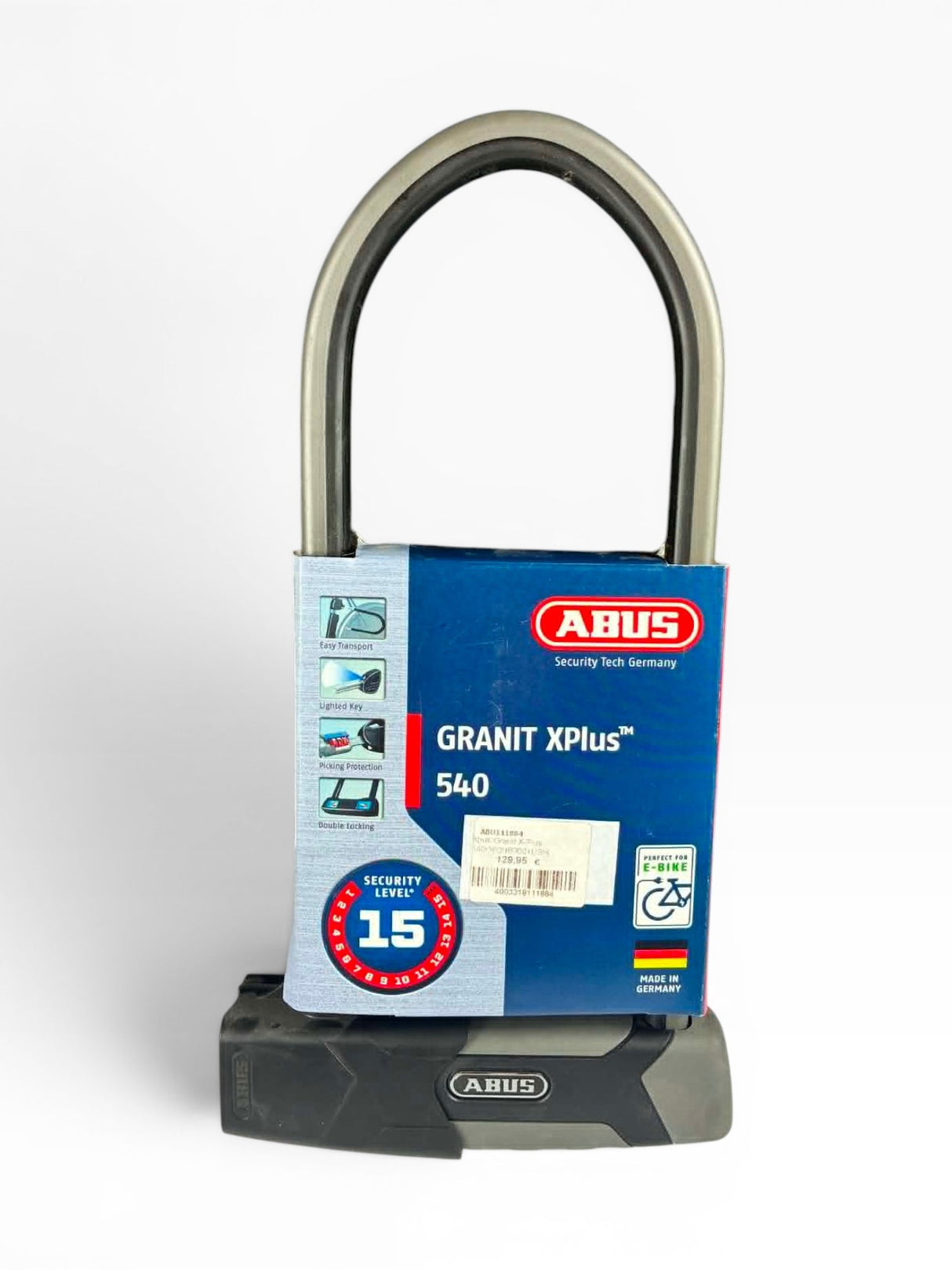 Antivol U ABUS Granit XPlus 540/160HB300 avec Support USH540