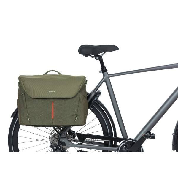 Sac vélo Basil B-Safe Nordlicht 692719 17L vert olive
