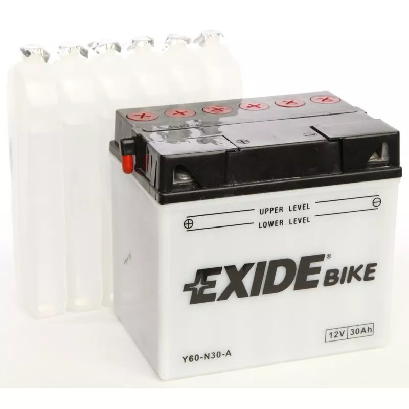 Batterie Exide Conventional 12V E60-N30-A / Y60-N30-A – Avec pack acide