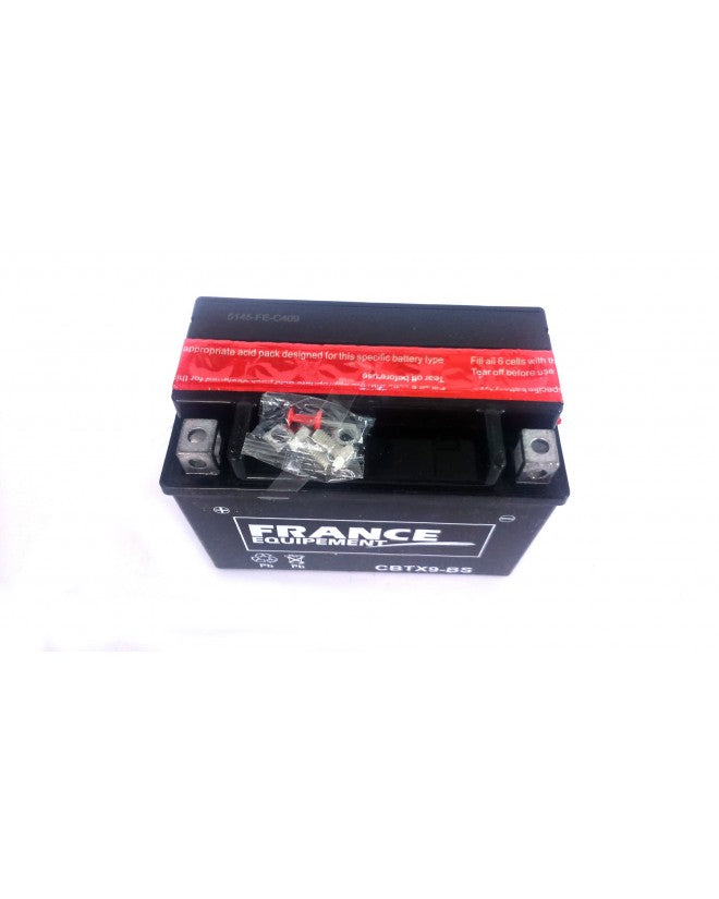 Batterie moto France Équipement CBTX9-BS – 12V 8Ah – Neuve, jamais servie