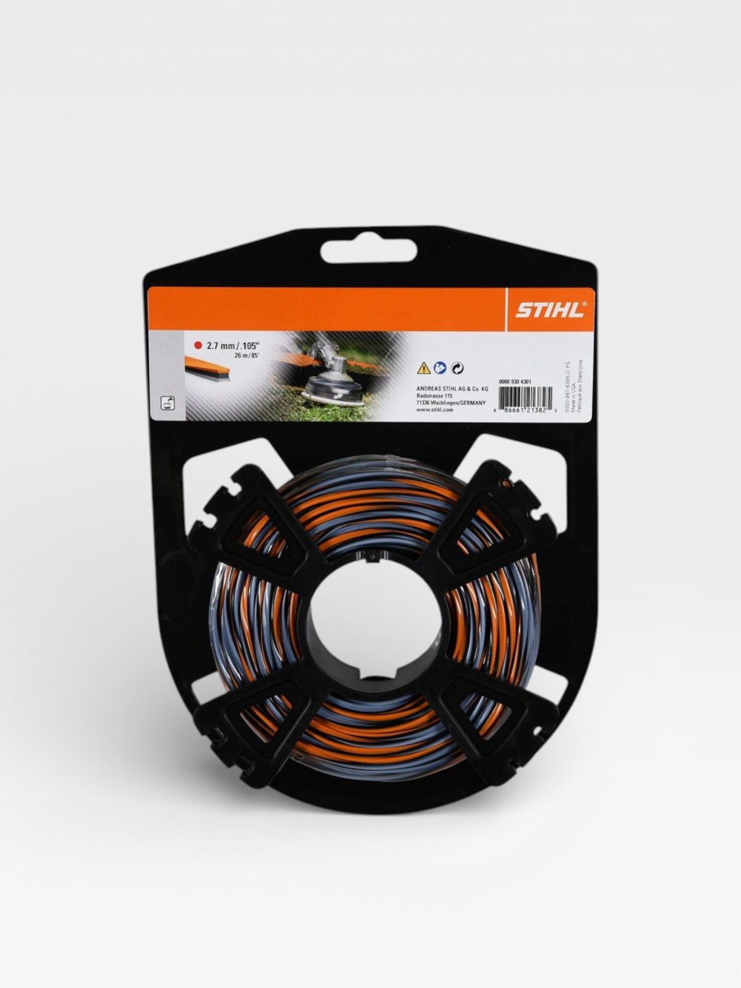 STIHL Schneidfadenspule Ø 2,7 mm 26 m – Art.-Nr. 0000-930-4301