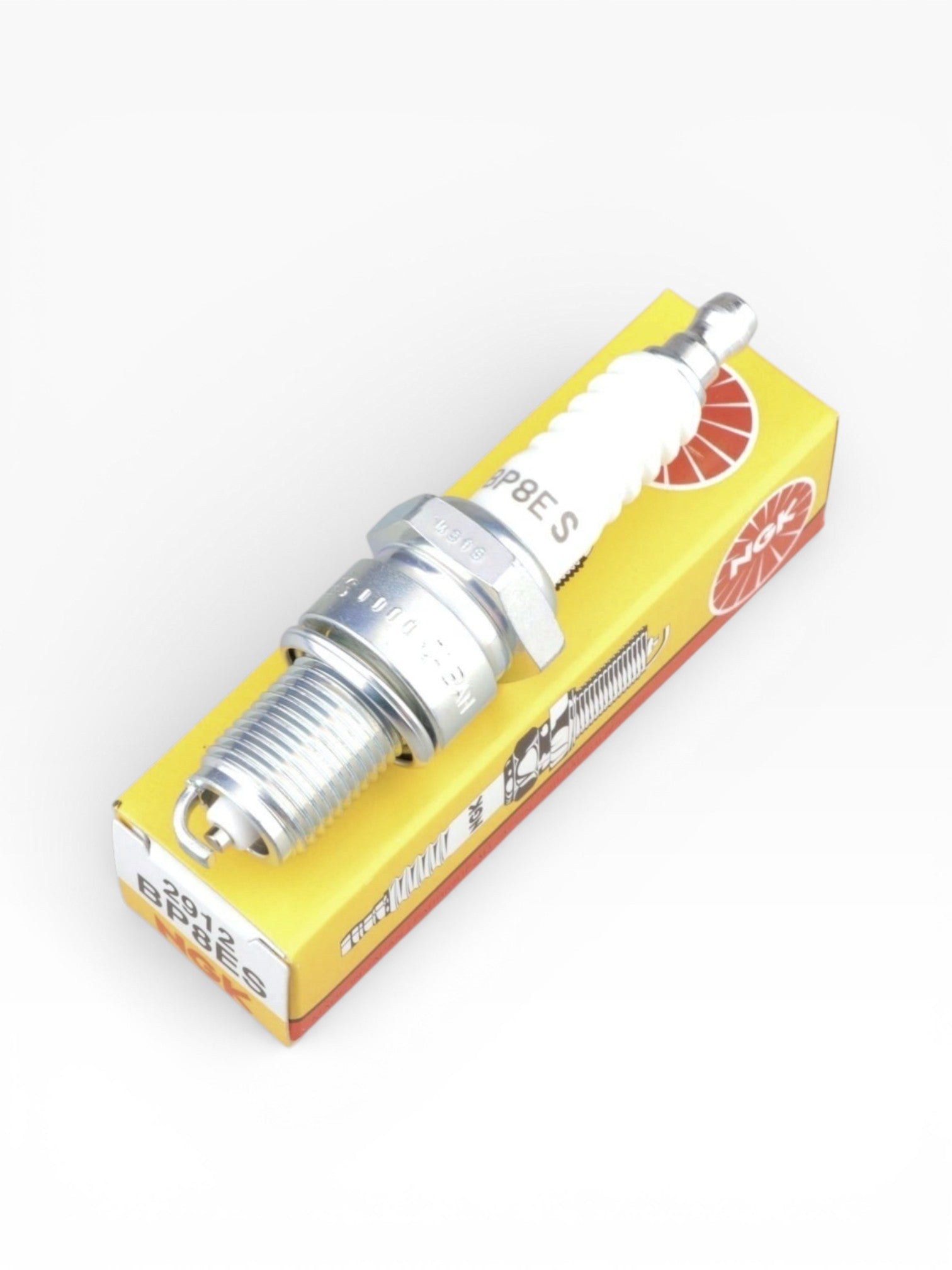 Bujía NGK BP8ES, equivalente a la de iridio BPR8EIX – Ref. BP8ES