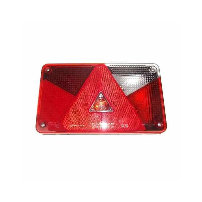 Cabochon feu remorque Aspöck Multipoint V droit – Réf. 5142A – Neuf