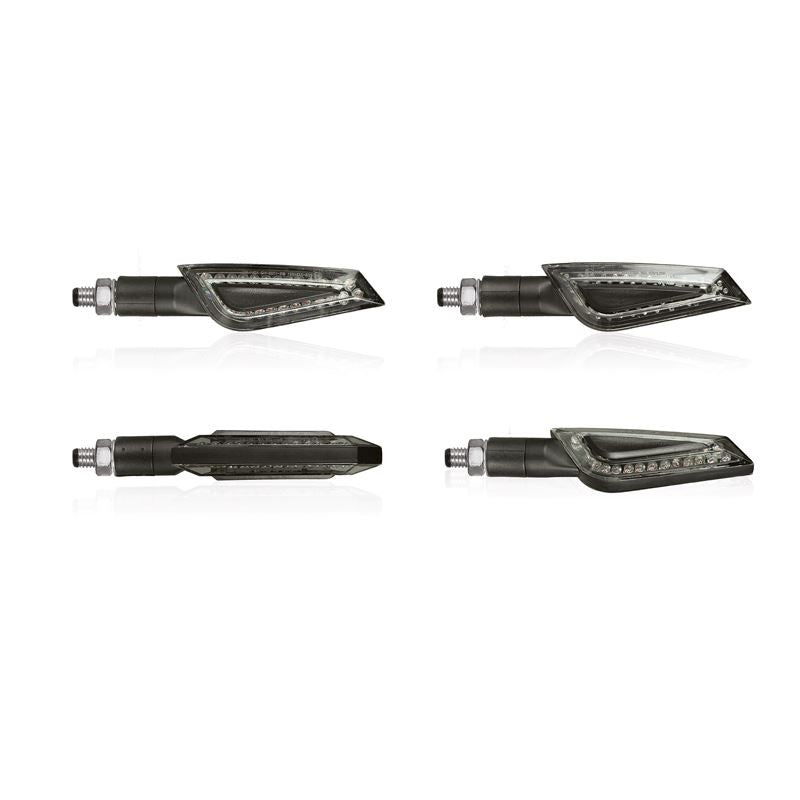 Clignotants à LED Chaft Shelter Noir / Fumé – Neufs – Universels homologués CE