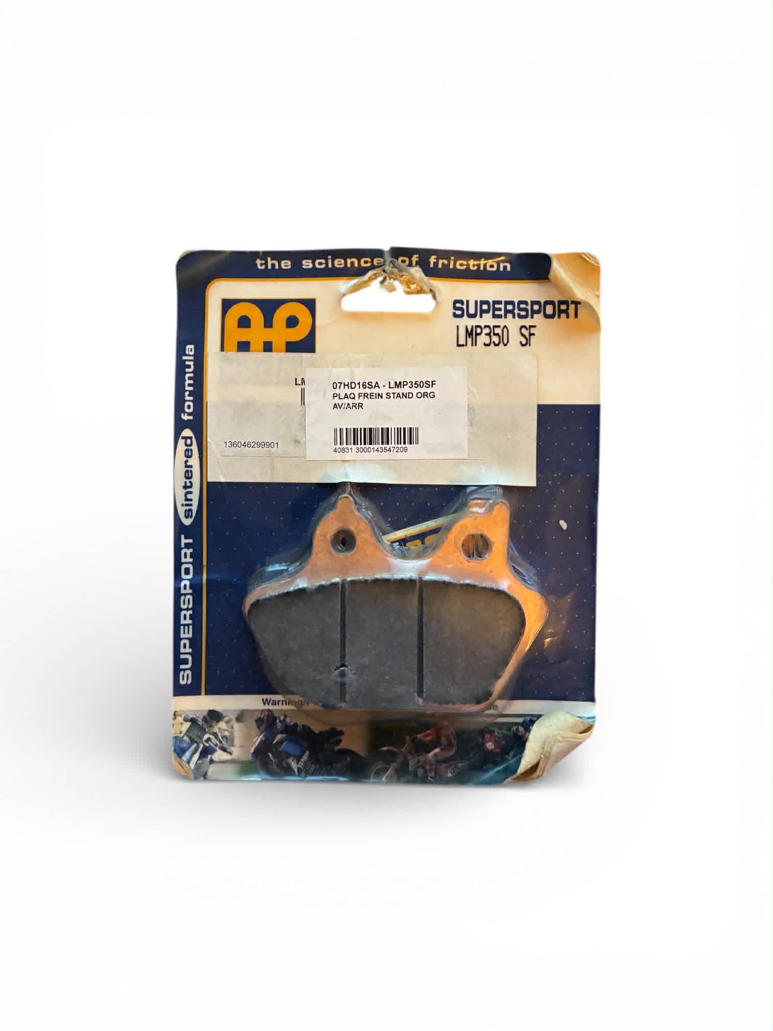 Pastillas de freno delanteras AP Racing LMP350 SF