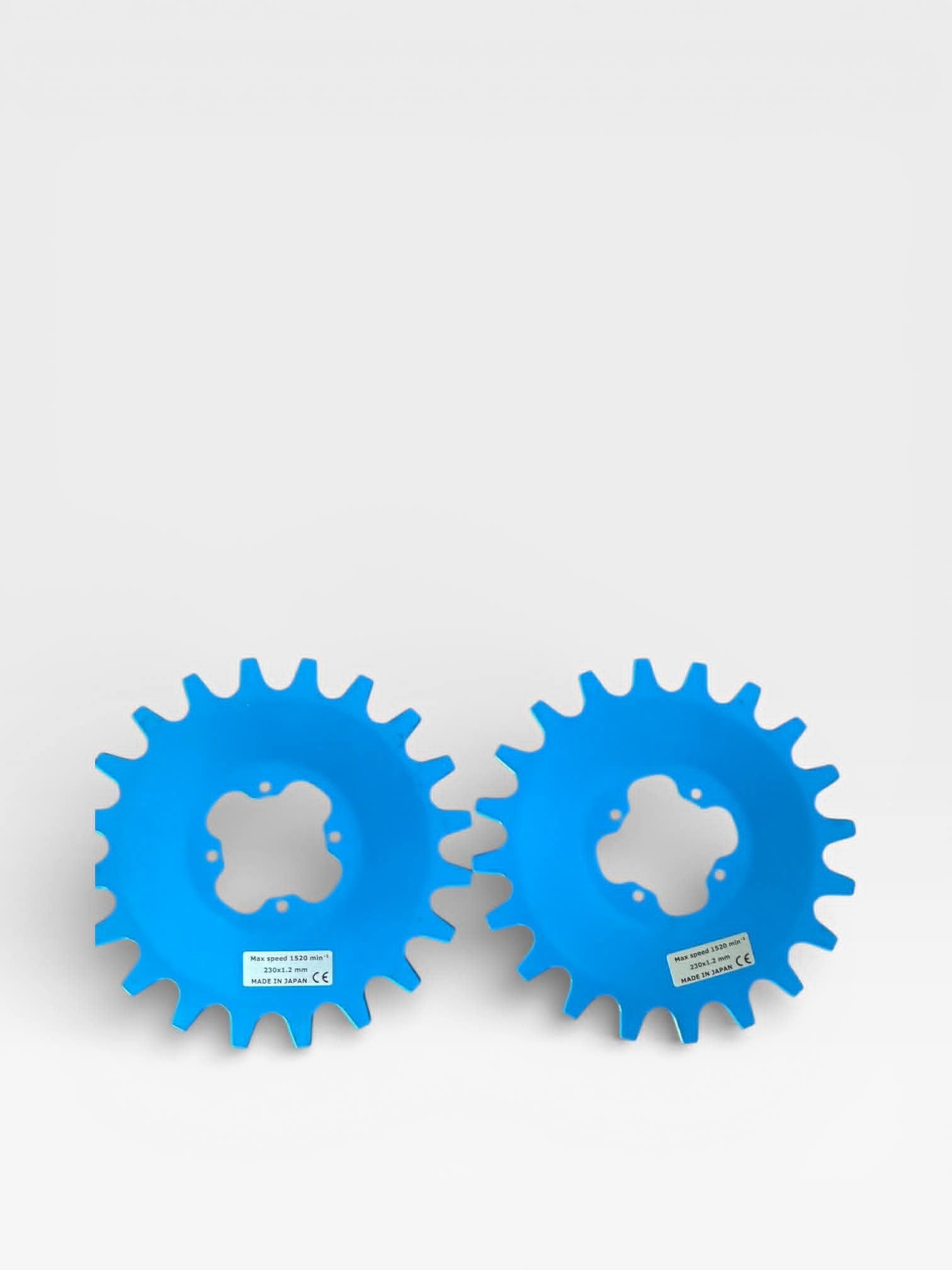 Kit 2 lames ZENOAH SGC Ø230 mm 2 dents réf 848-8Z0-7060