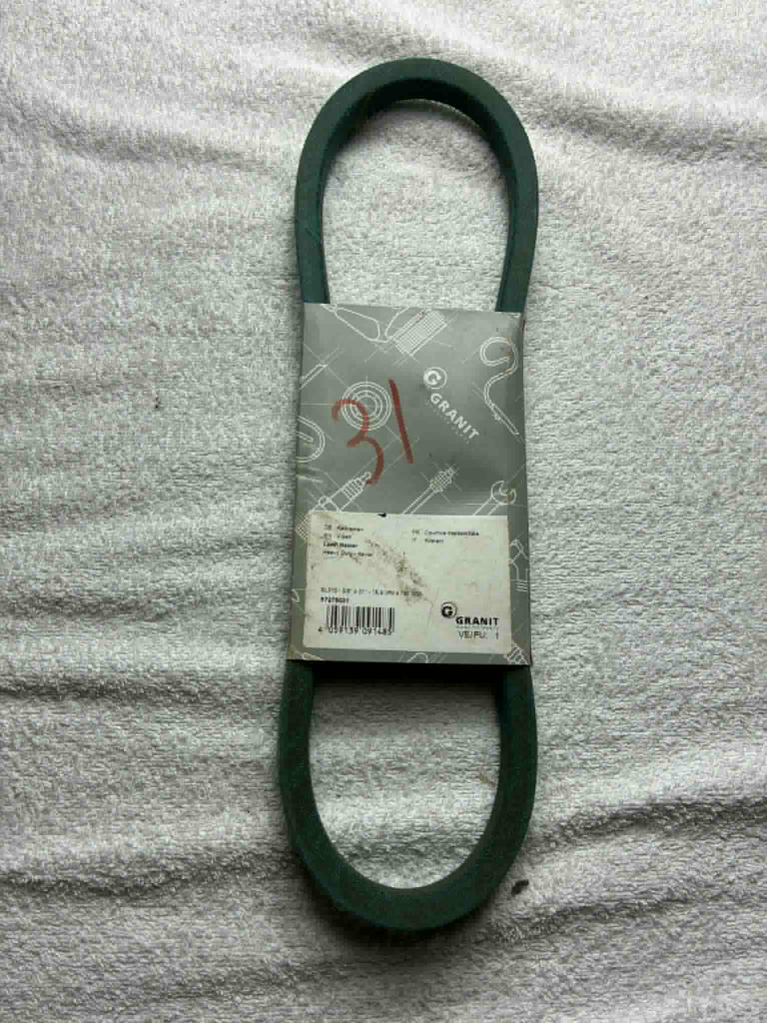 Courroie Granit 5L310 Kevlar 5/8 x 31” 15,9 x 787 mm Lawn Master neuve