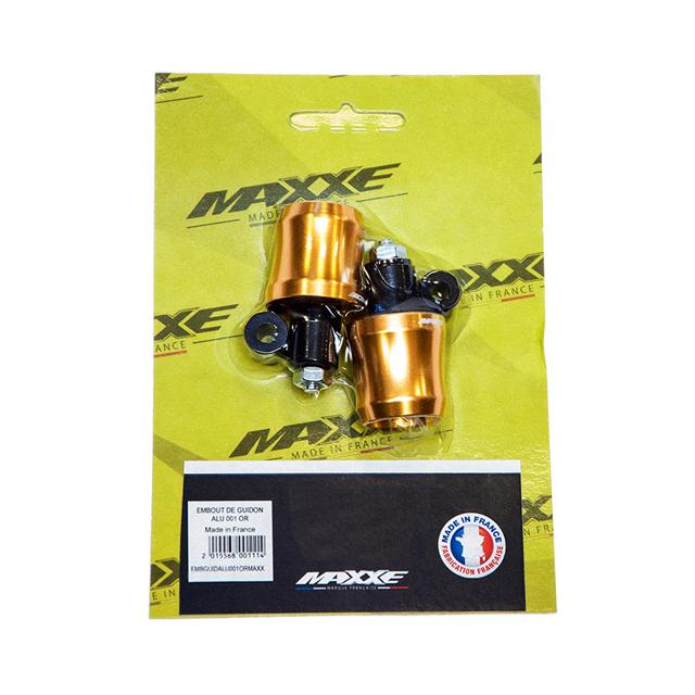 Embouts guidon MAXXE Alu 001 33mm EMBGUIDALU001ORMAXX