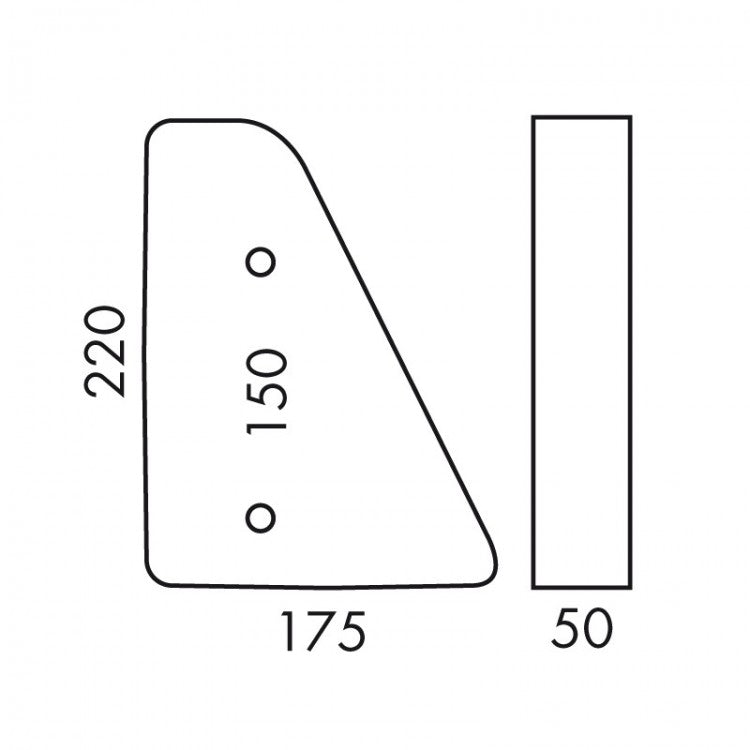 Feu remorque 4 fonctions droit RADEX 2900 – 12V – Neuf