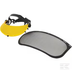 Visière grillagée Kramp KH100400 – Maille acier – Norme EN 1731 – Neuf