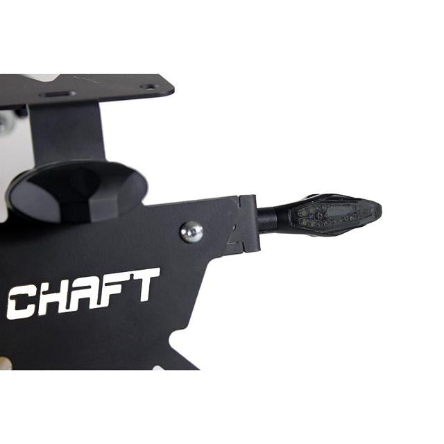 Intermitentes LED universales CHAFT SUGAR, homologados CE, negro ahumado IN263