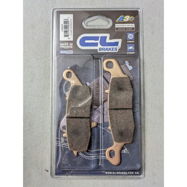 Plaquettes de frein arrière CL Brakes 2384RX3 – Métal fritté – Kawasaki