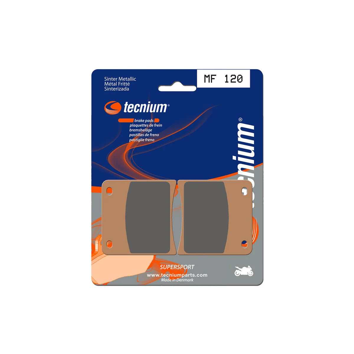 Plaquettes de frein avant TECNIUM MF 120 TEC120MF Suzuki