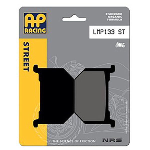 Plaquettes de frein avant AP Racing LMP133 ST organique