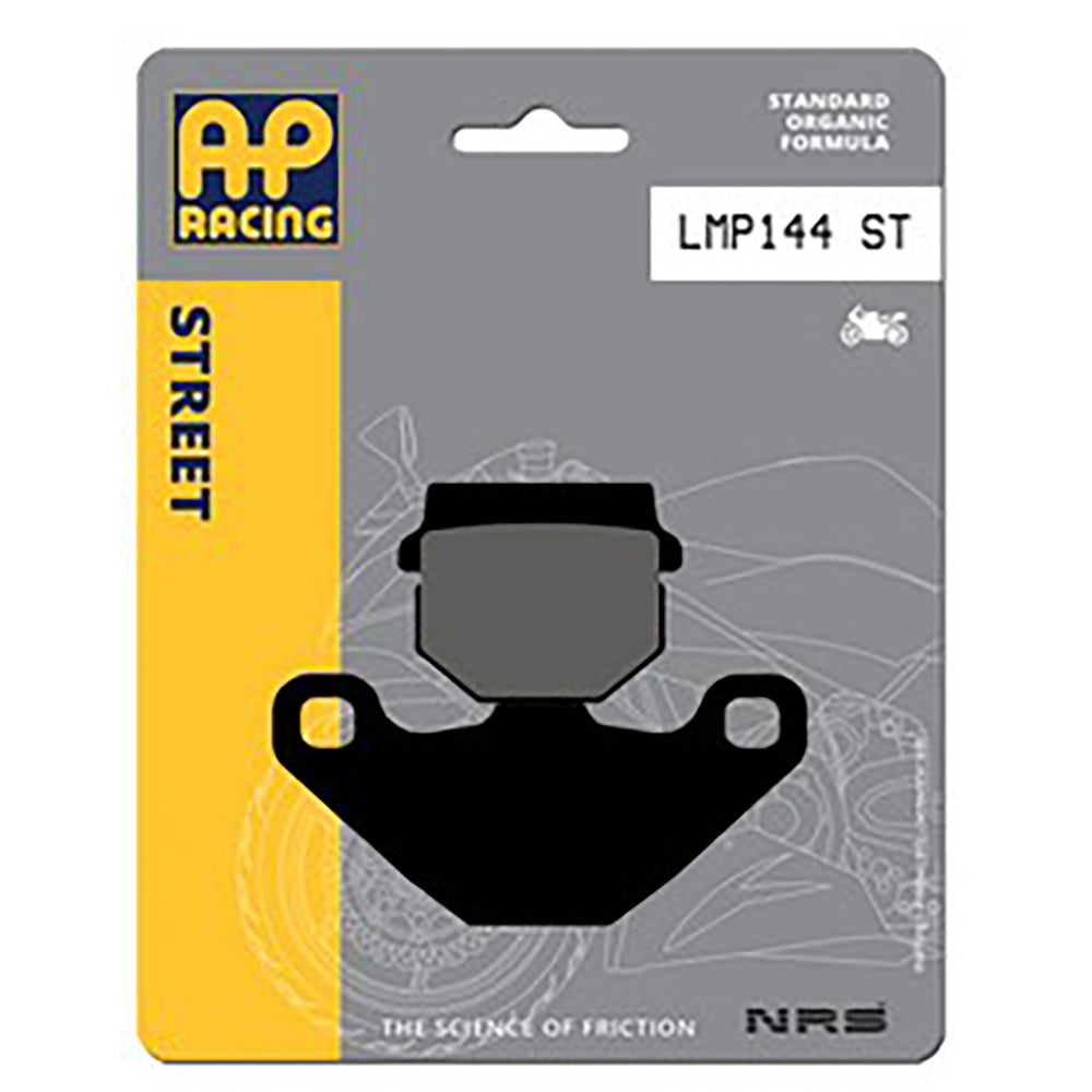 Plaquettes de frein avant & arrière AP Racing LMP144 ST – Neuf – 50cc à 125cc – Aprilia / Kawasaki / Suzuki / Malaguti / Rieju / Zero