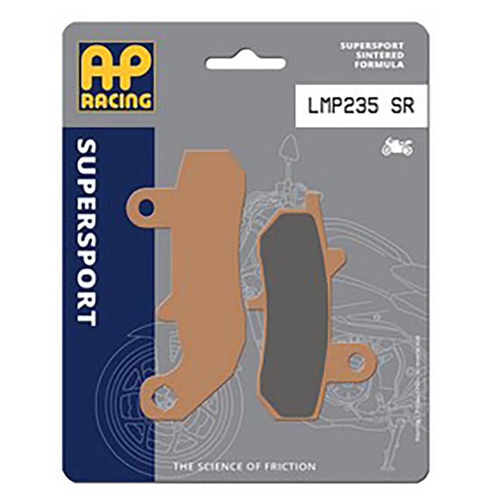 Plaquettes de frein arrière AP Racing LMP235 SR – Neuf – Suzuki / Yamaha – Trail, Roadster & Sport