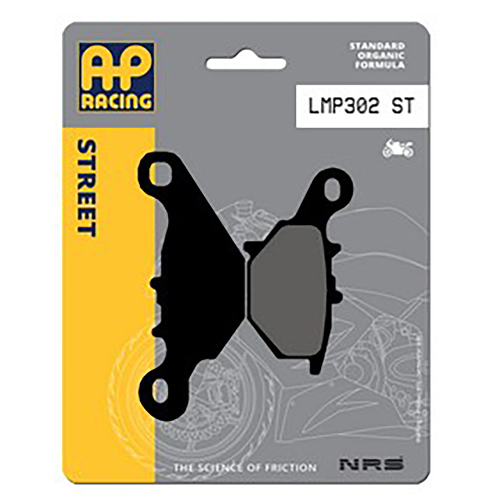 Plaquettes de frein avant & arrière AP Racing LMP302 ST – Neuf – Kawasaki KLX 125 L (2003-2006)