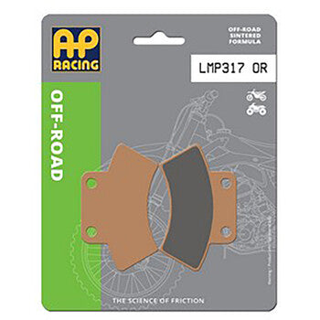 Plaquettes de frein AP Racing LMP317 AOR – Neuf – Polaris Quad & ATV – Avant & Arrière