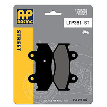 Plaquettes de frein avant & arrière AP Racing LMP381 ST – Neuf – Scooter > 250cc – Touring & Urbain